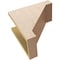 Ekena Millwork 7"W x 14"D x 14"H Classic Burlington Rough Cedar Woodgrain TimberThane Corbel, Primed Tan CORUR07X14X14BURRCPR - alternate 3